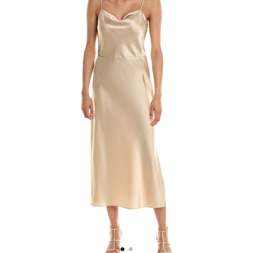 VINCE champagne slip dress Size 2